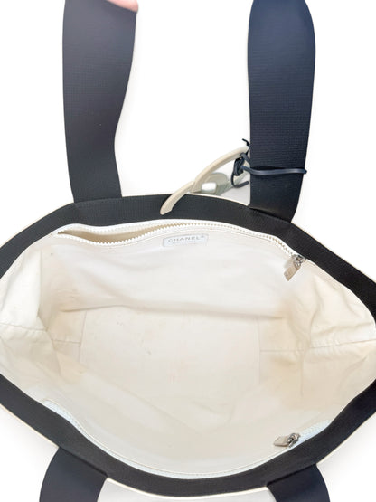CHANEL Valentine’s Limited Edition Canvas Leather Tote