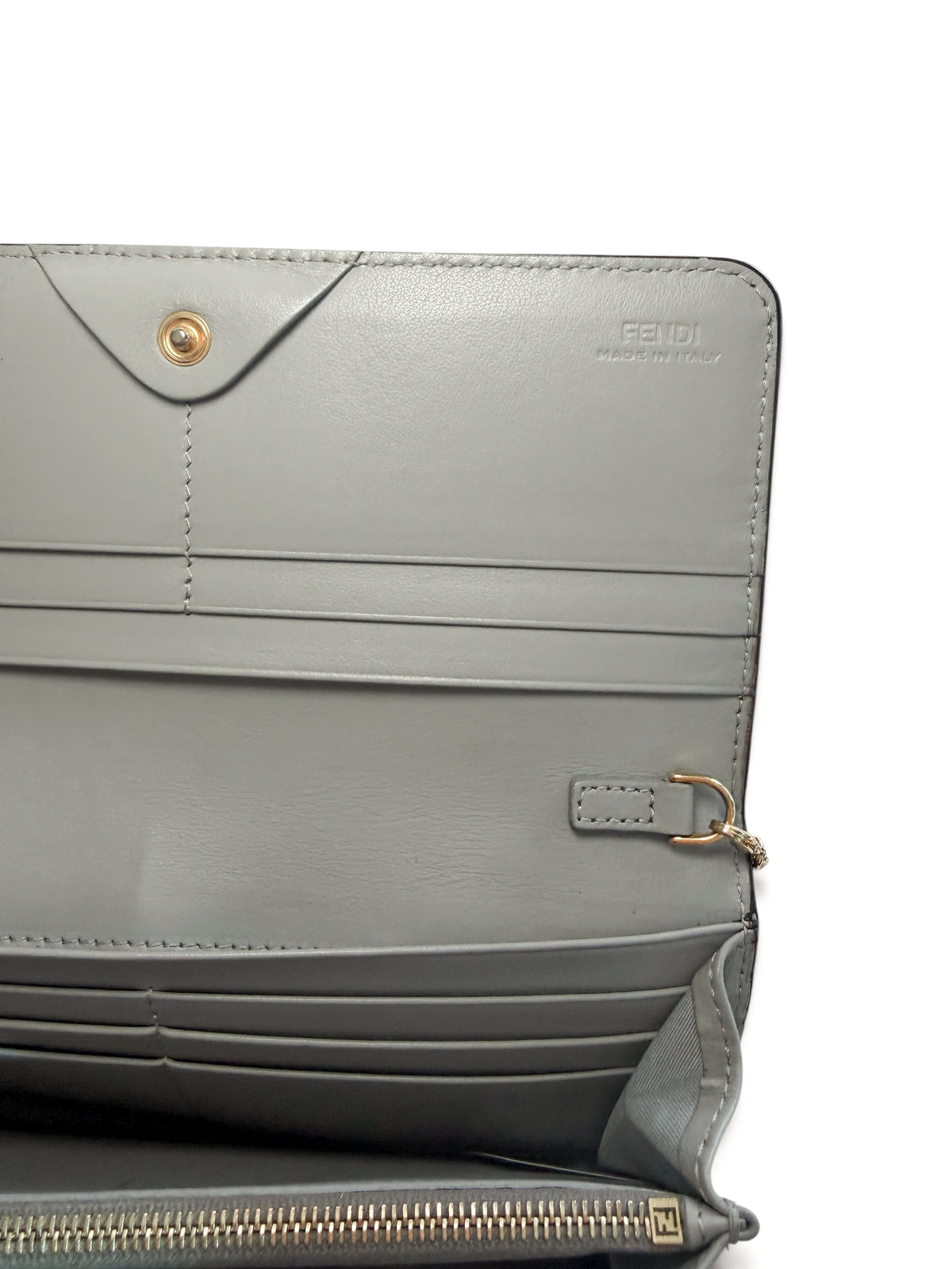 Fendi Leather Studded Chain bag