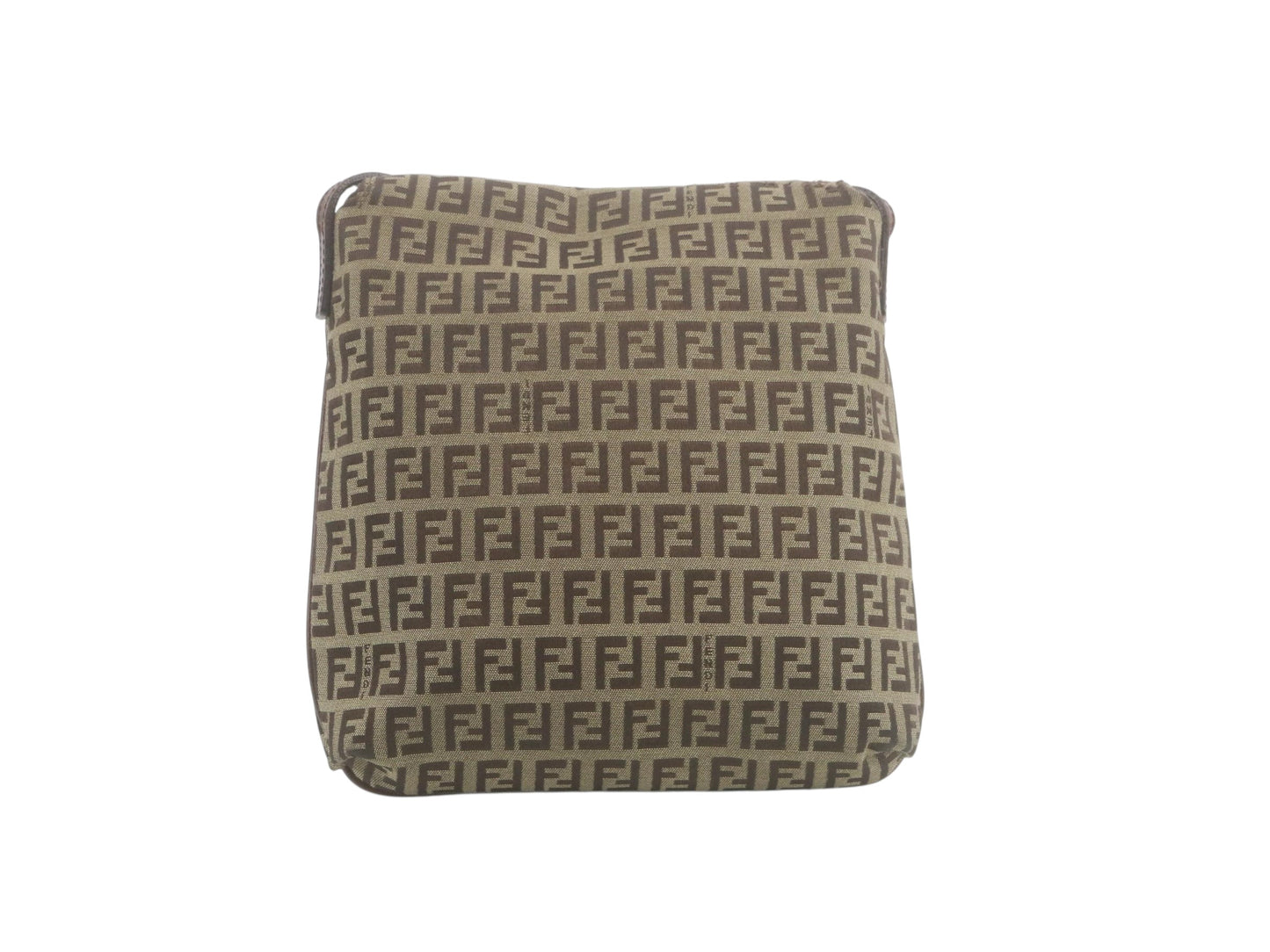 Fendi Zucchino Mama Baguette / Shoulder Bag – Brown Tobacco