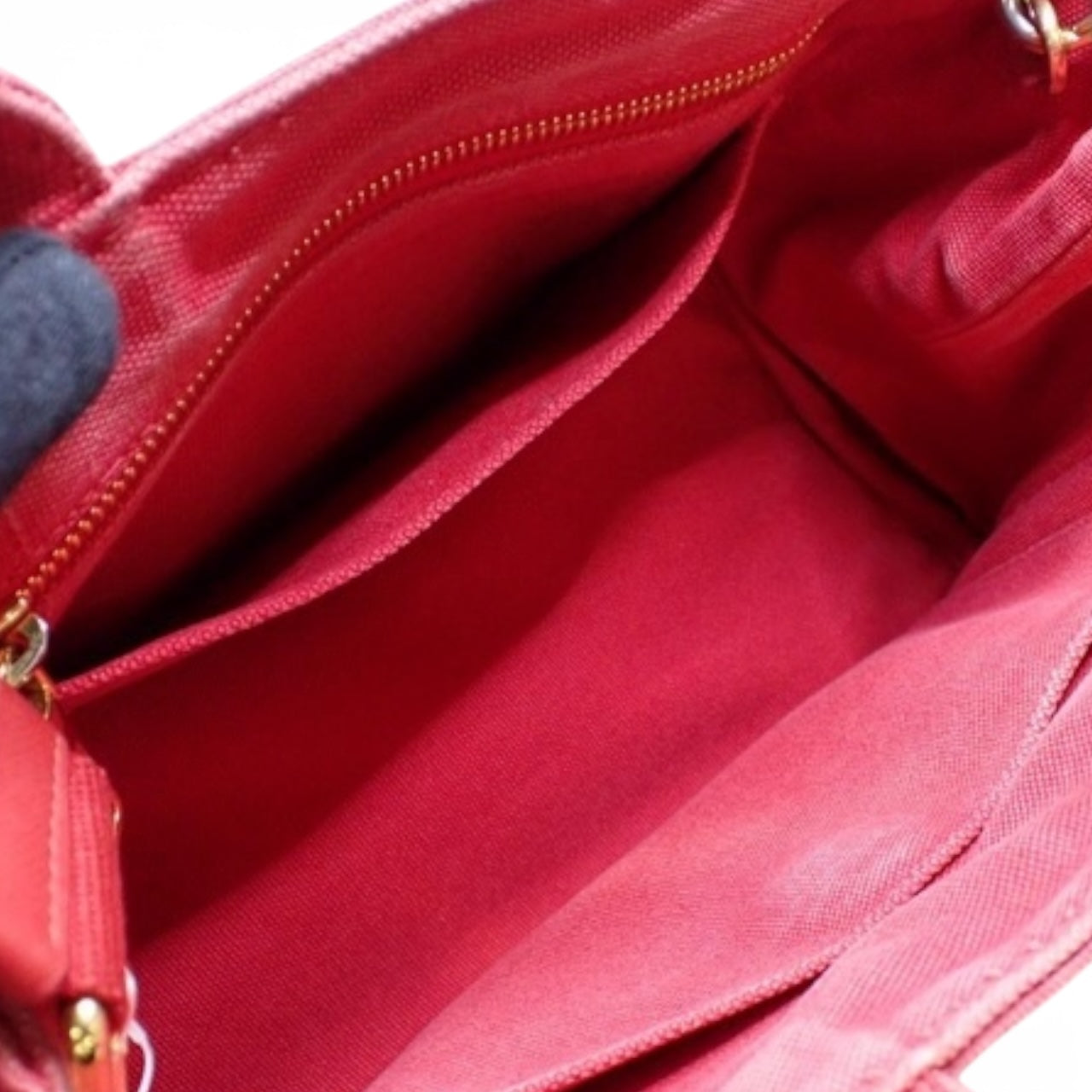 Prada Canapa 2-Way Denim Tote
