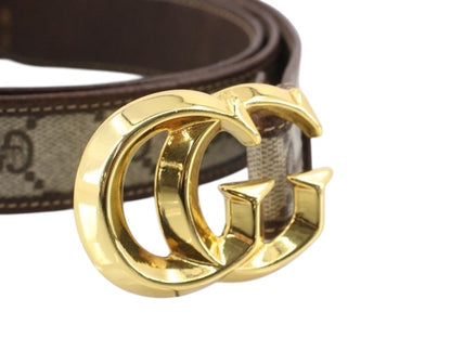Gucci GG Supreme Belt – Double G Buckle