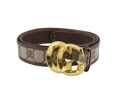 Gucci GG Supreme Belt – Double G Buckle