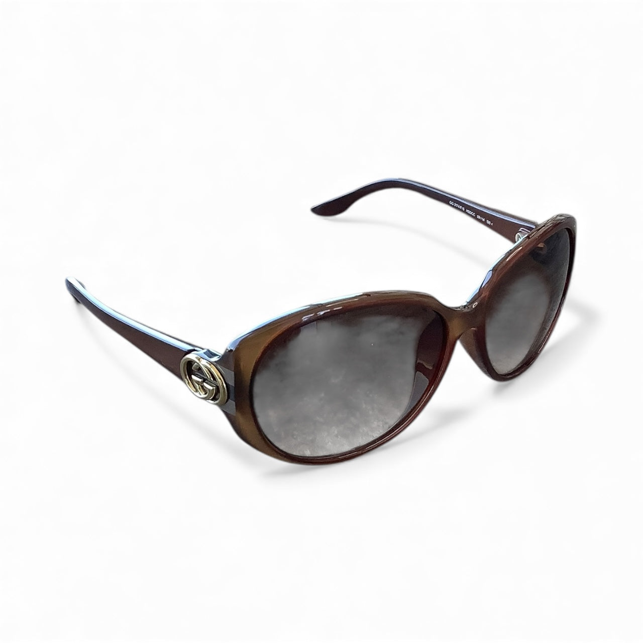 Gucci Oversized Brown Gradient Sunglasses