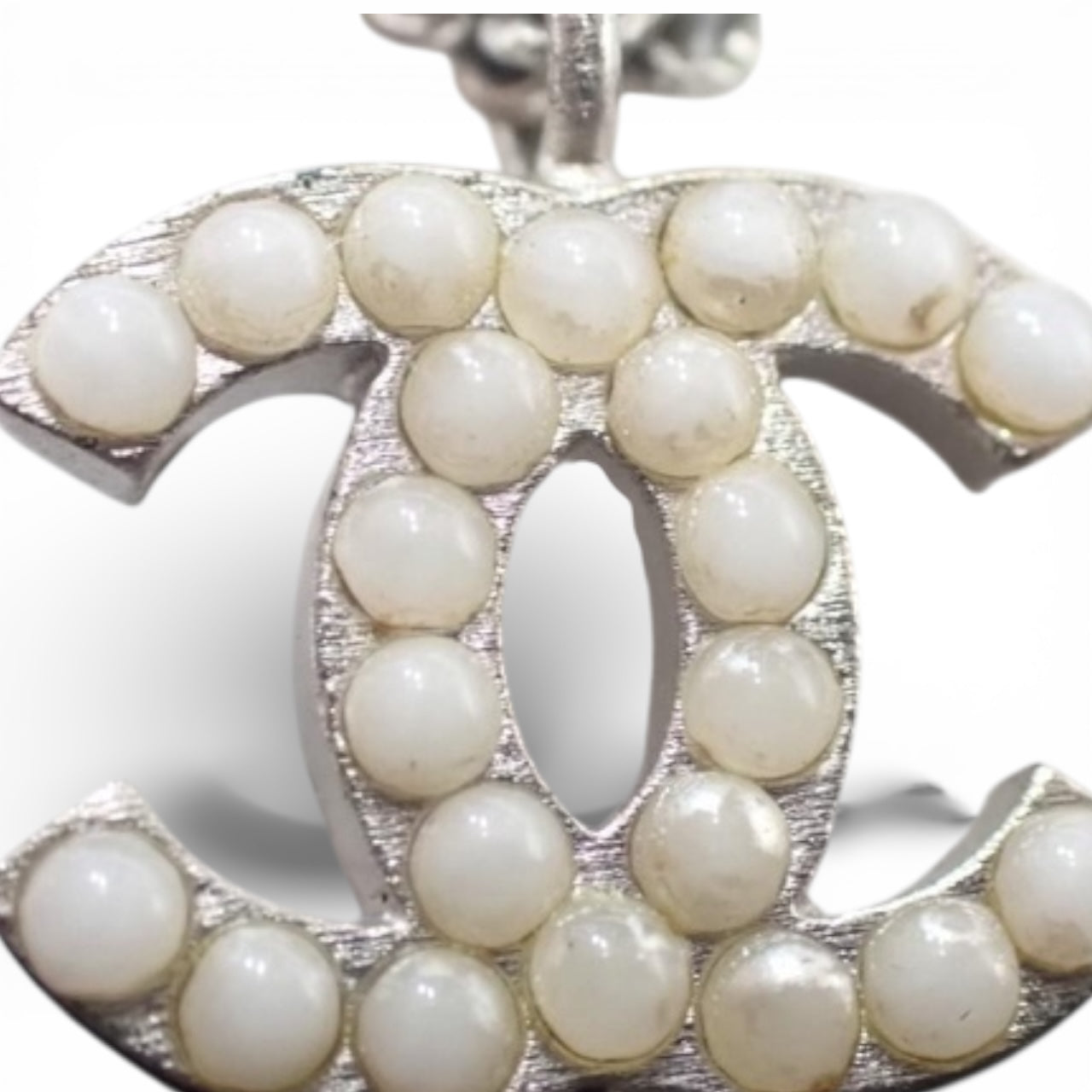 Chanel Pearl Bow Necklace