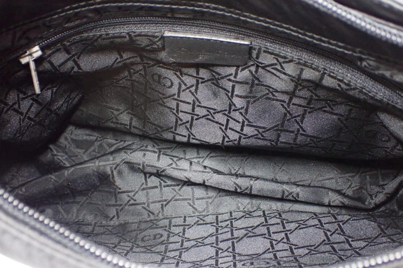 Christian Dior Maris Pearl Nylon Shoulder Bag