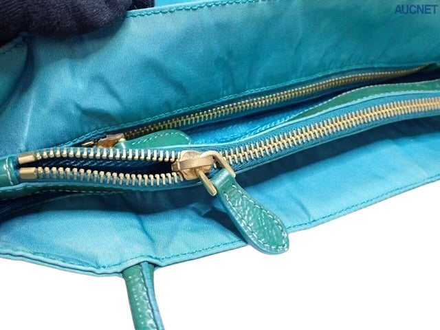 Prada Tessuto City Tote – Turchese Nylon