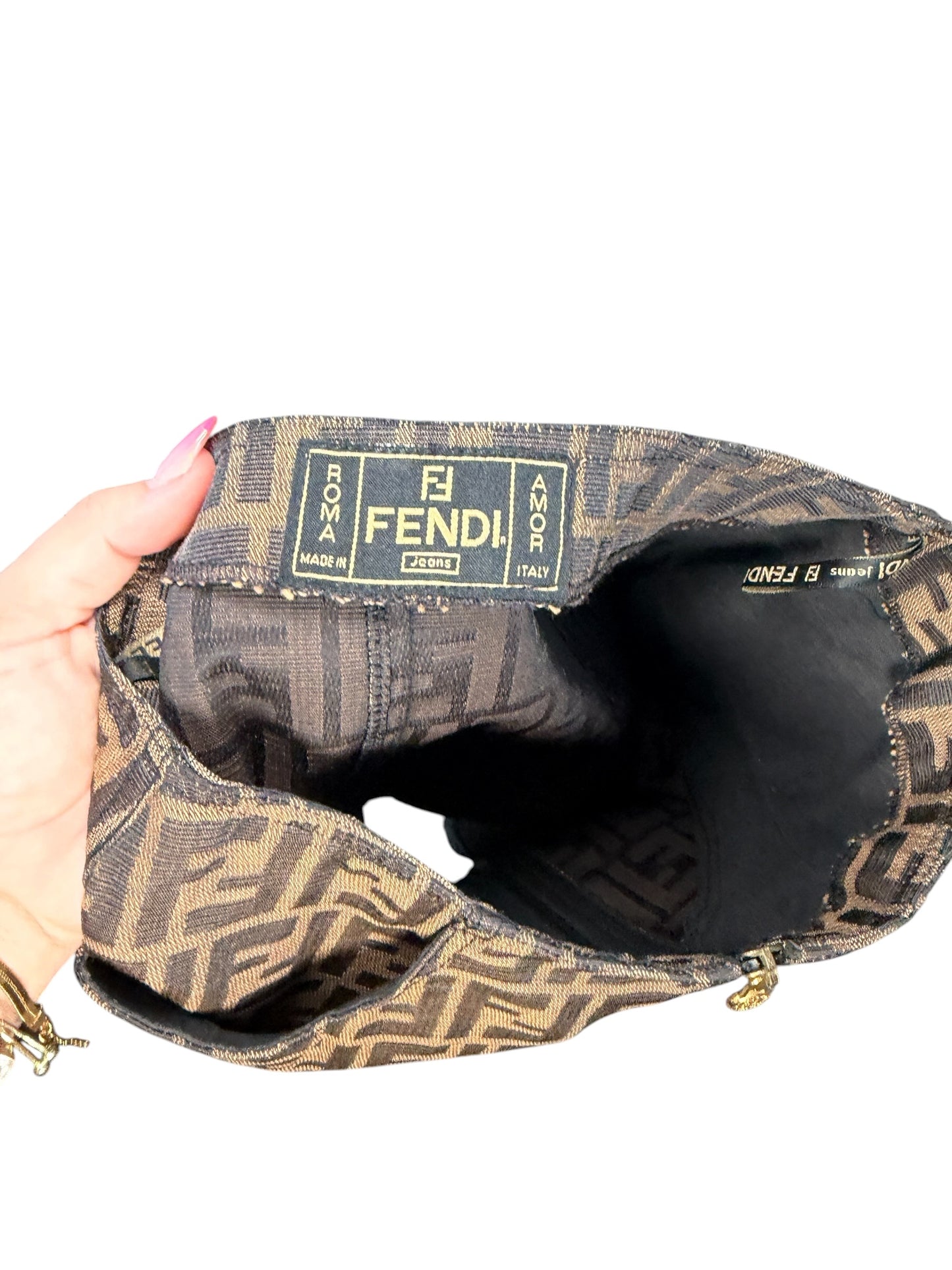 Fendi Vintage Zucca Monogram Mini Skirt – IT 38
