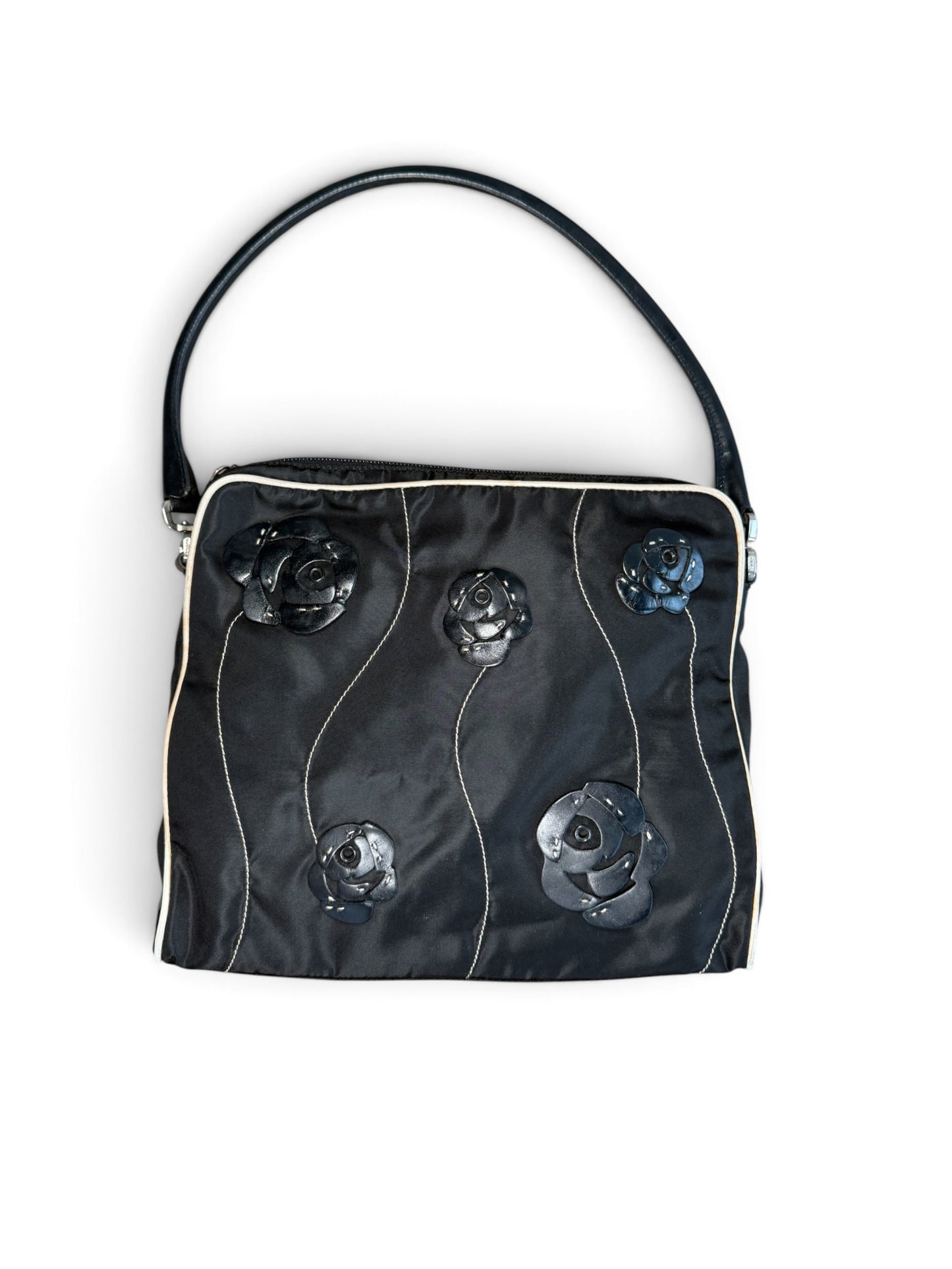 Prada Archive Flower Shoulder Bag
