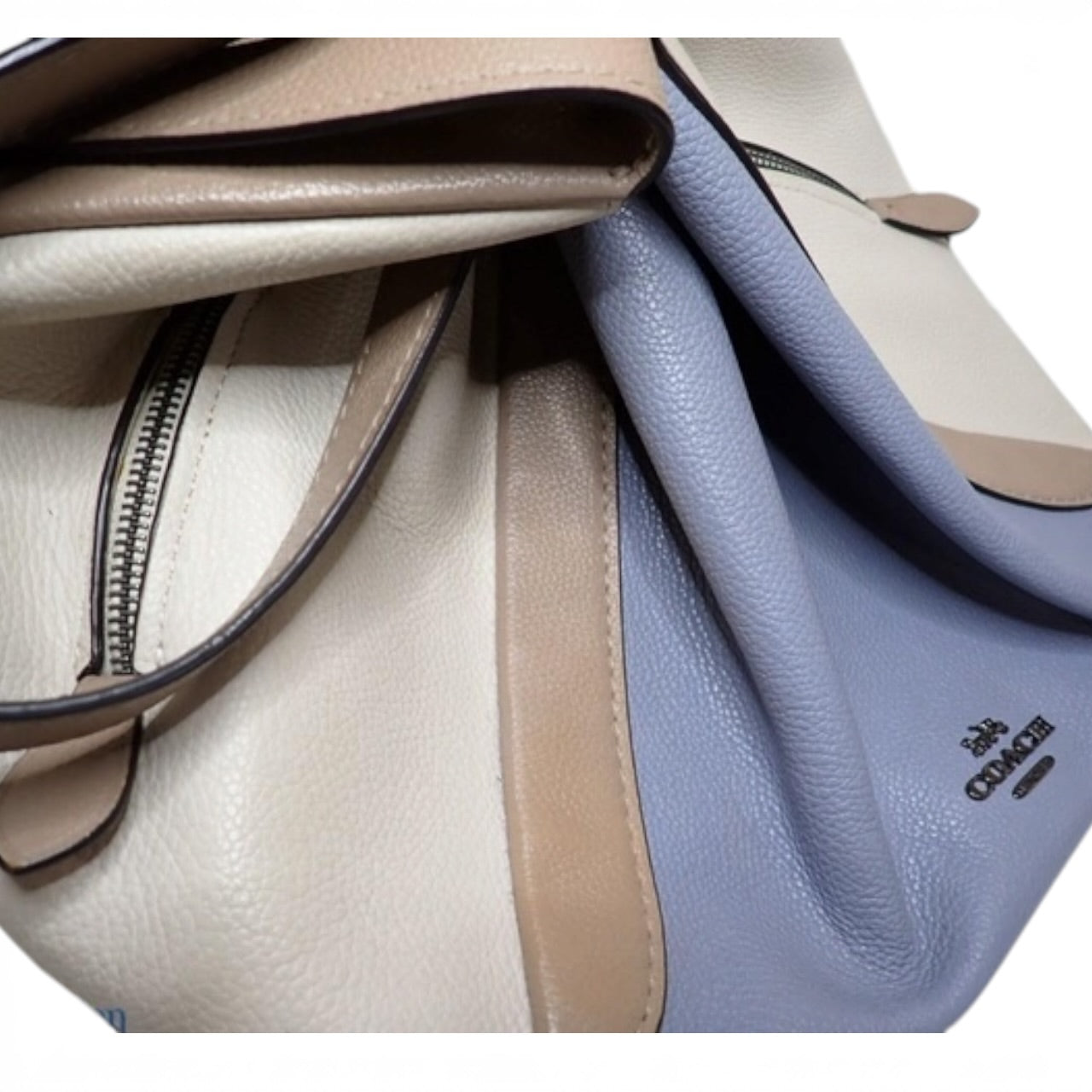 COACH Leather Hobo Bag – Two Tone
