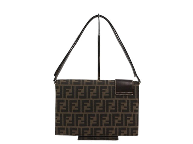 Fendi Zucca Canvas Shoulder/cross body Bag (Vintage FF Monogram)