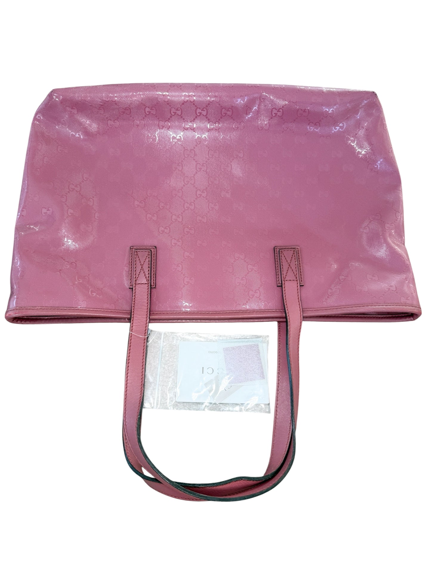 Gucci Pink GG Imprimé Medium Tote