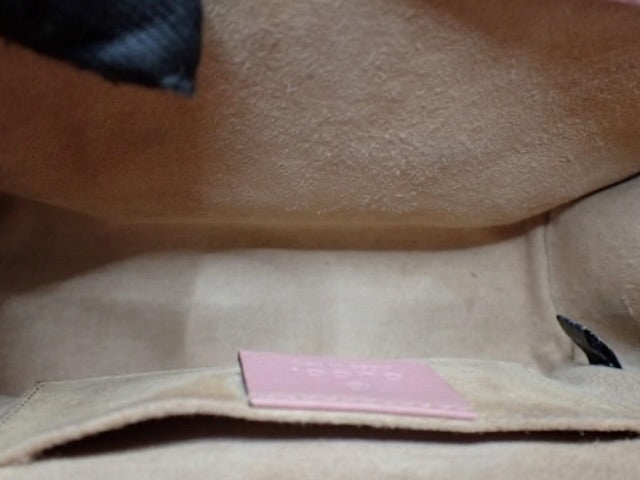 Gucci Padlock Pearl & Stud Mini Shoulder Bag – Pink Leather