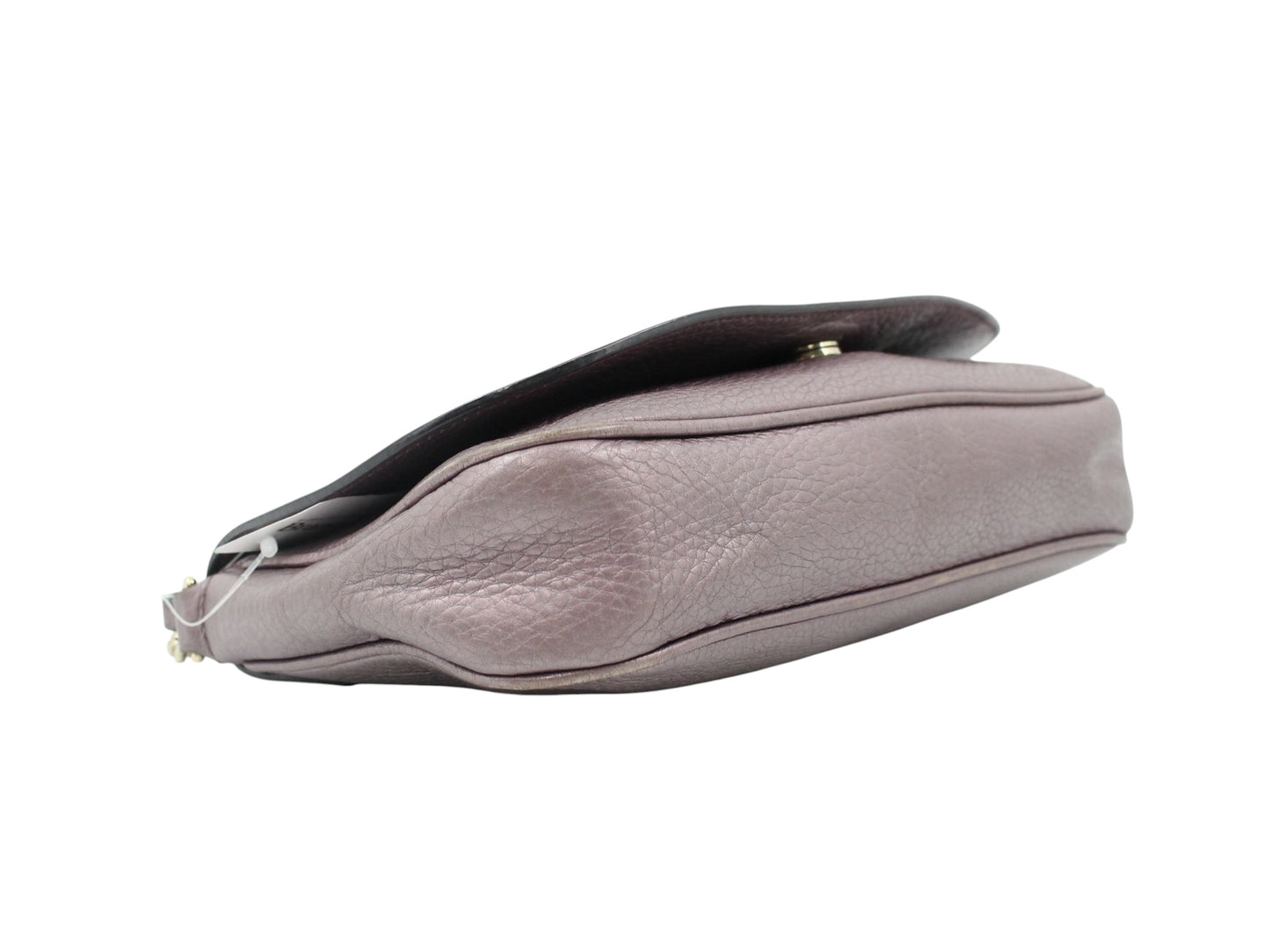 Gucci Soho Metallic Mauve Leather Chain Shoulder Bag