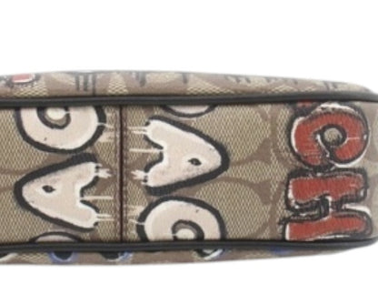 COACH SIGNATURE GRAFFITI SHOULDER BAG