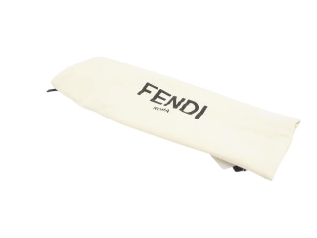 FENDI SCALLOPED LEATHER BAG