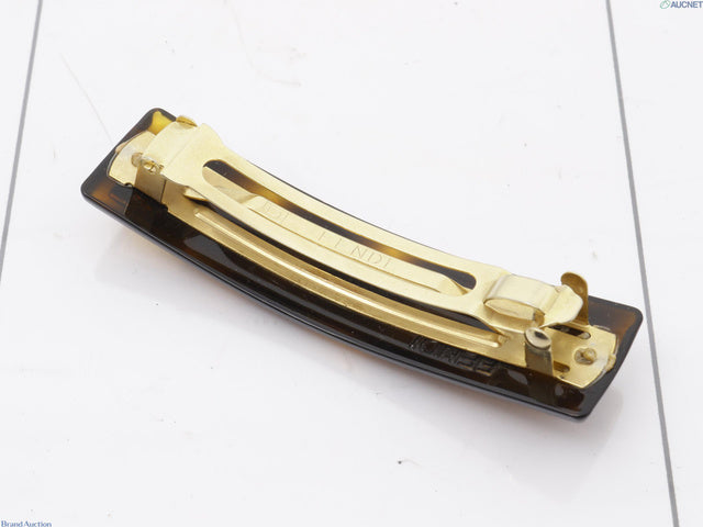 Fendi Logo Hair Barrette