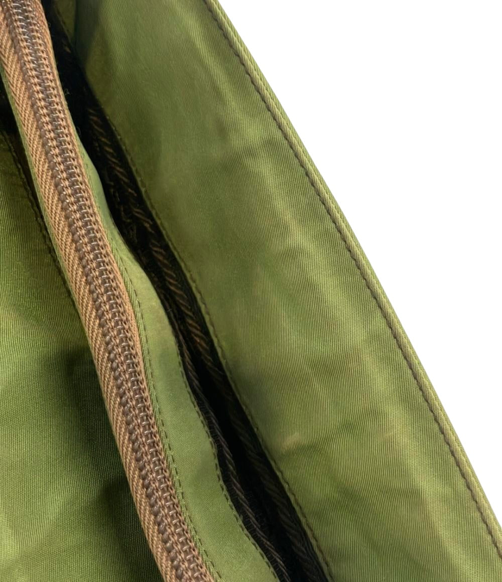 PRADA TESSUTO NYLON TOTE – KHAKI