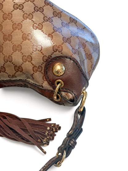 Gucci GG Crystal Heart Shoulder Bag