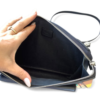 Fendi Studded Crossbody & Clutch – Black Multicolour