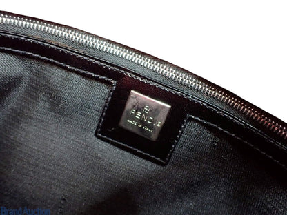 Fendi Red Velvet Tote Bag