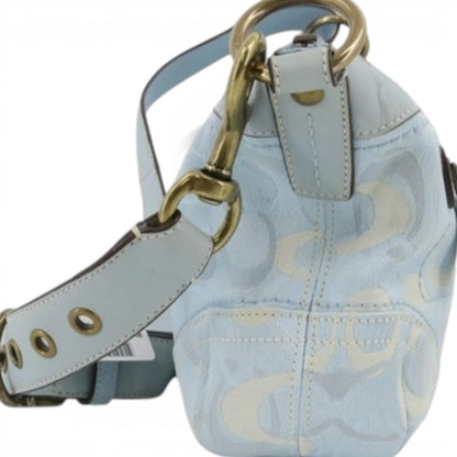 COACH Baby Blue Signature Shoulder Bag