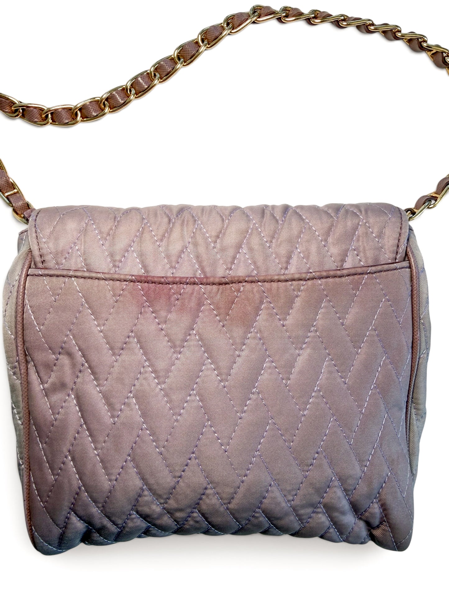 Prada Quilted Leather Chain Shoulder Bag