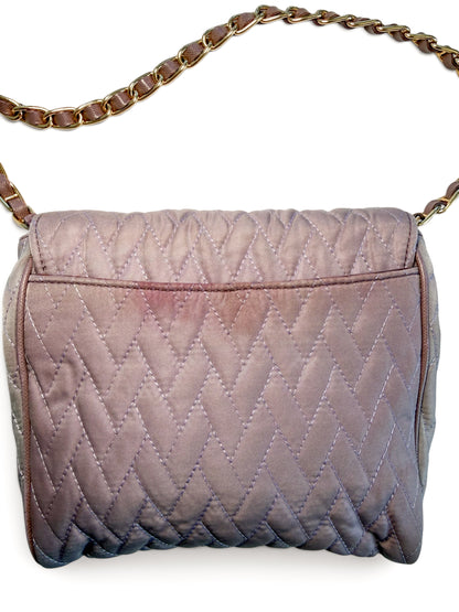 Prada Quilted Leather Chain Shoulder Bag