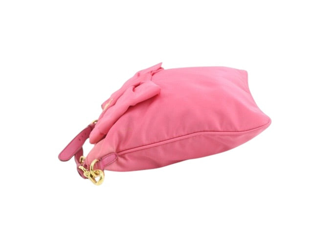 Prada Pink Bow Crossbody Bag