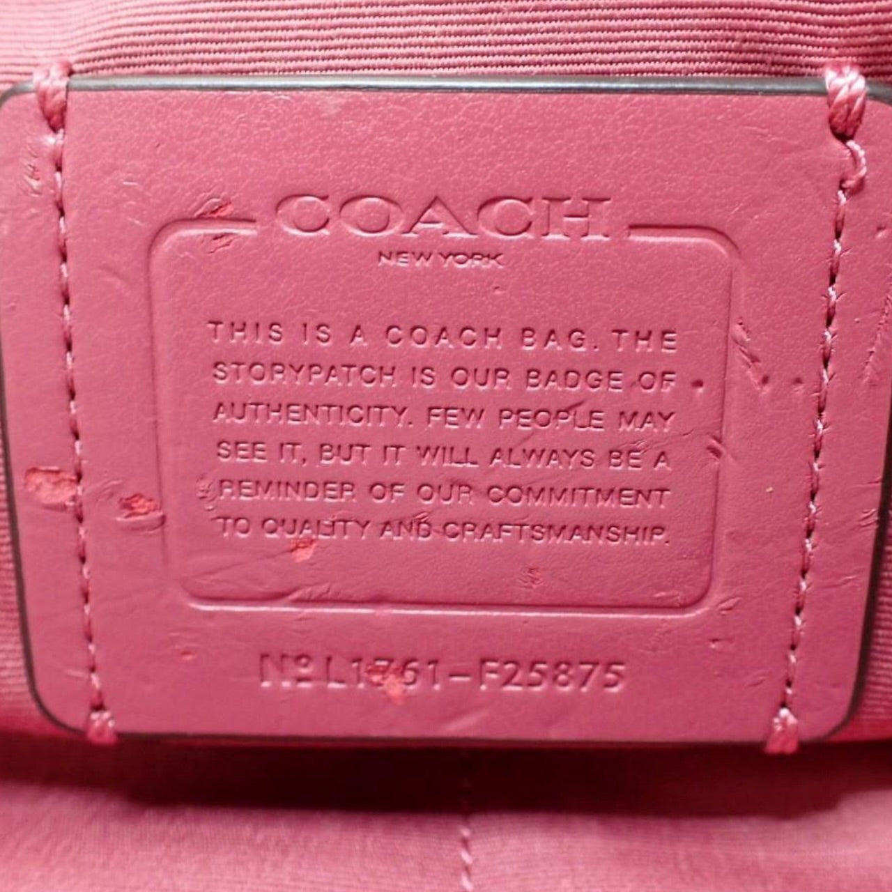 Coach White Floral Tote