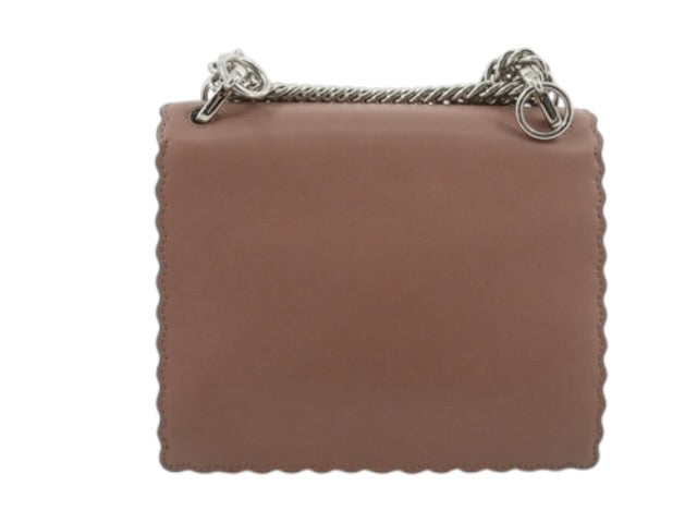 FENDI SCALLOPED LEATHER BAG