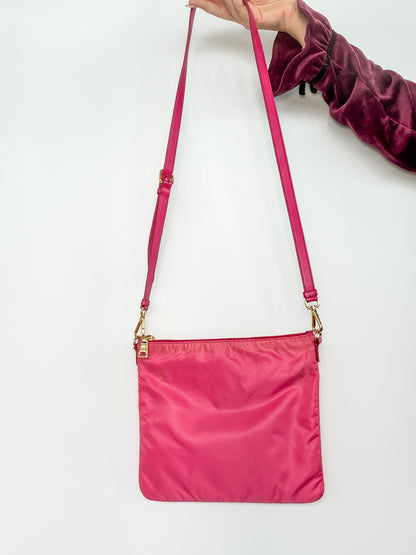 Prada Pink Bow Crossbody Bag