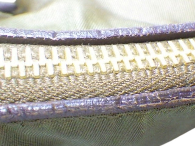 Prada Tessuto Nylon Shoulder Bag – Khaki