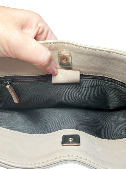 Gucci GG Canvas Shoulder Bag – Beige