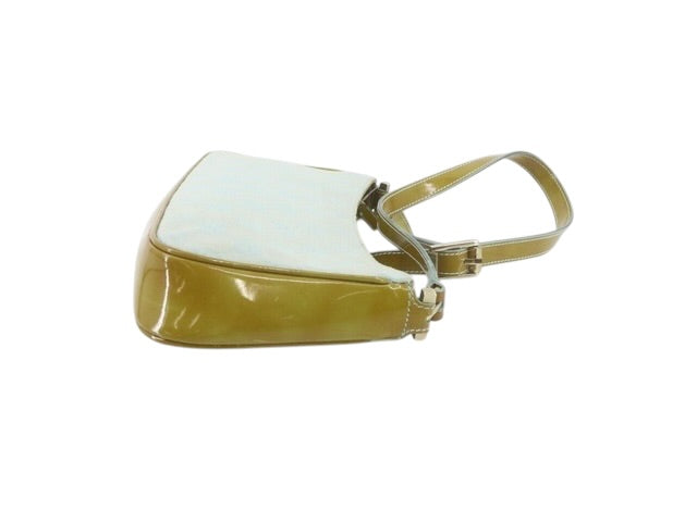 Gucci GG Canvas Baguette Shoulder Bag – Baby Blue