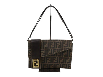 Fendi Zucca Canvas Shoulder/cross body Bag (Vintage FF Monogram)