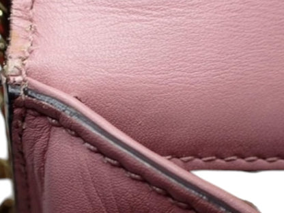 Gucci Padlock Pearl & Stud Mini Shoulder Bag – Pink Leather
