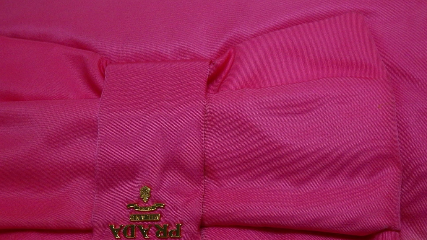 Prada Pink Bow Crossbody Bag