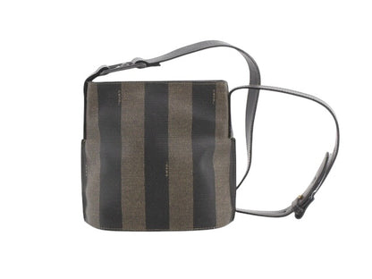 Fendi Pequin Stripe Crossbody Bag (Vintage)