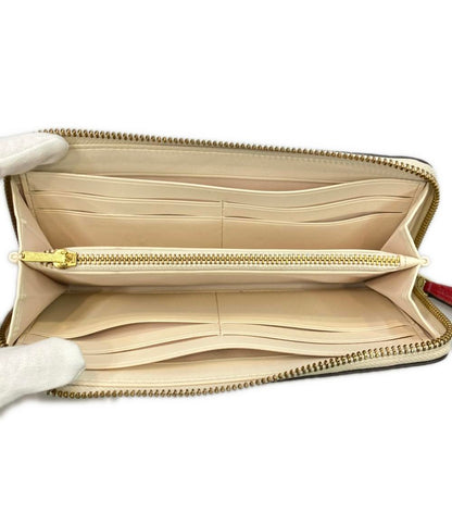 Coach Cherry Print Zip-Around Wallet