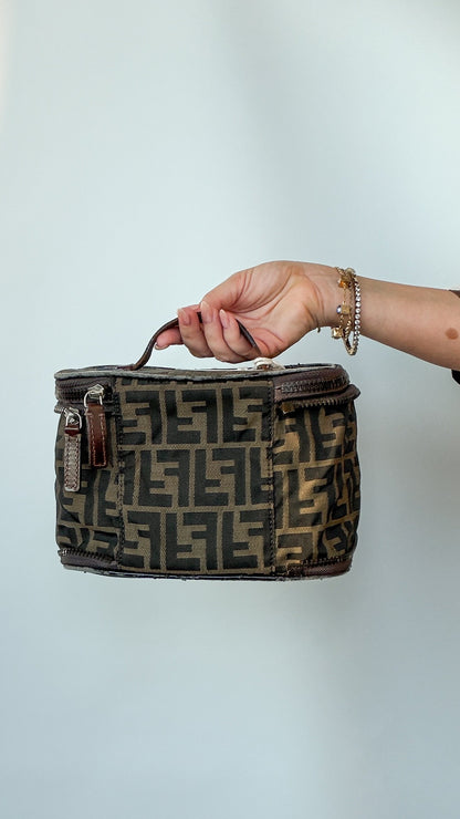 Fendi Zucca Vanity Pouch