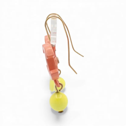 Chanel CC Drop Earrings