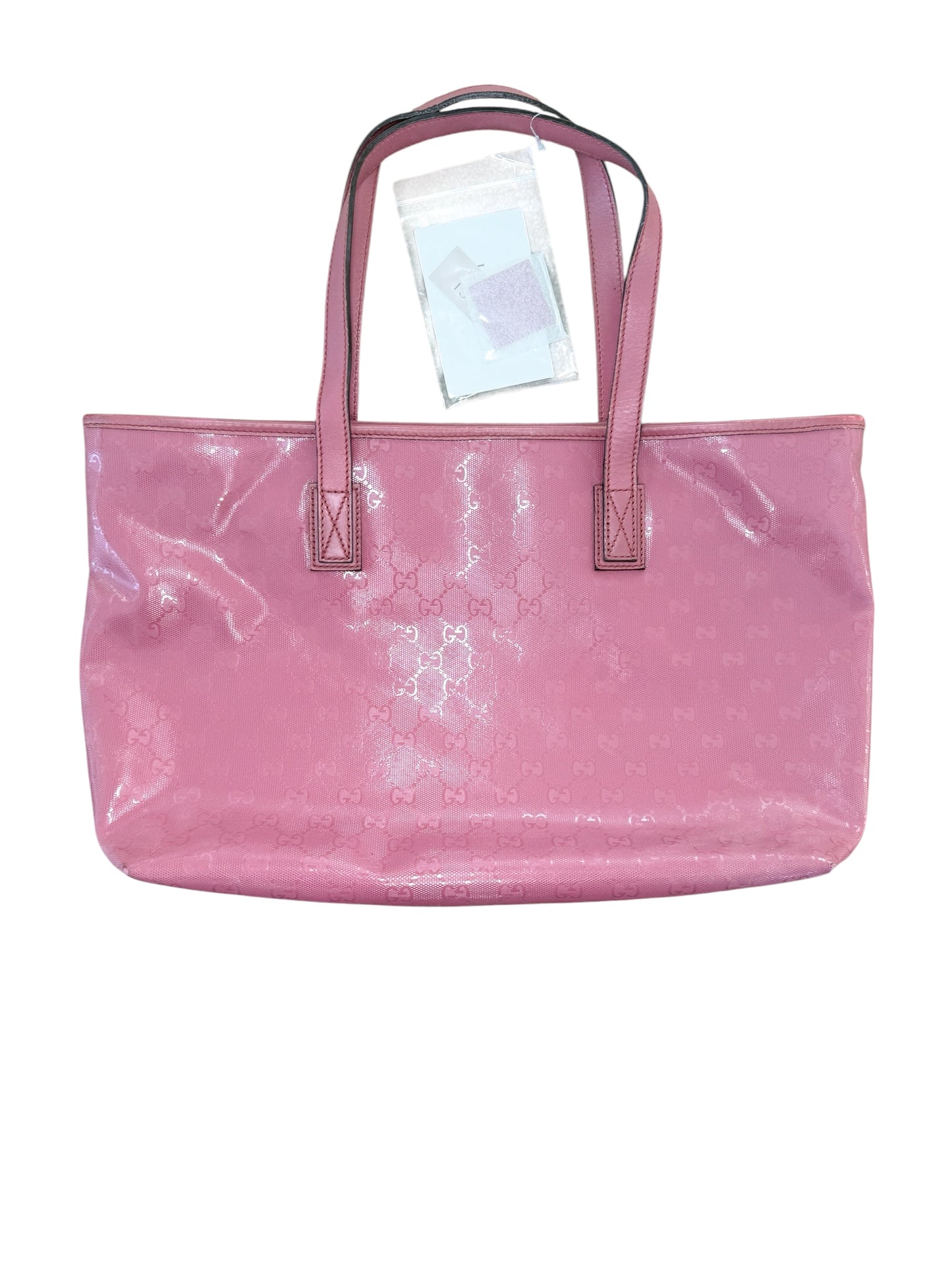 Gucci Pink GG Imprimé Medium Tote