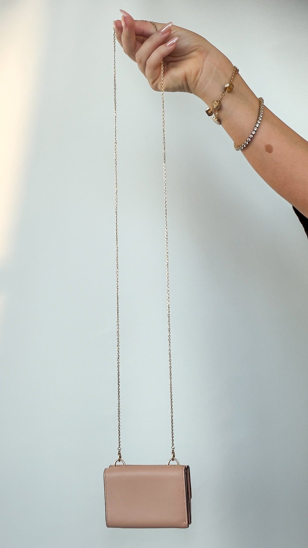 Fendi Pink Wallet on Chain