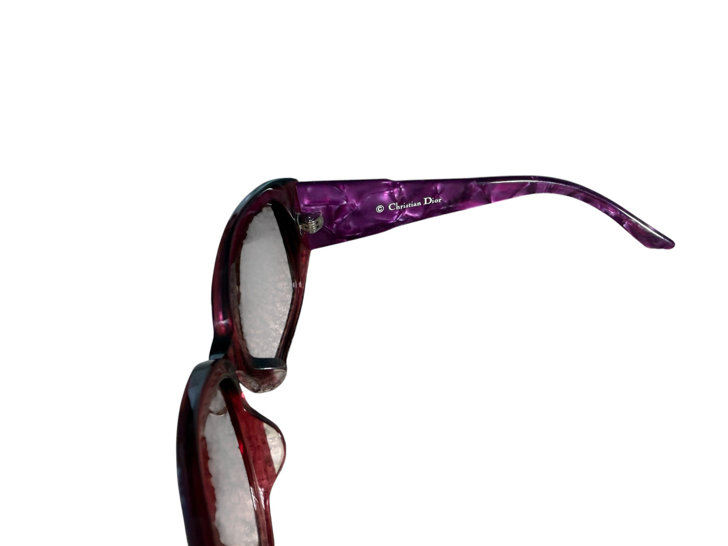 Christian Dior Vintage Embellished Pink Sunglasses