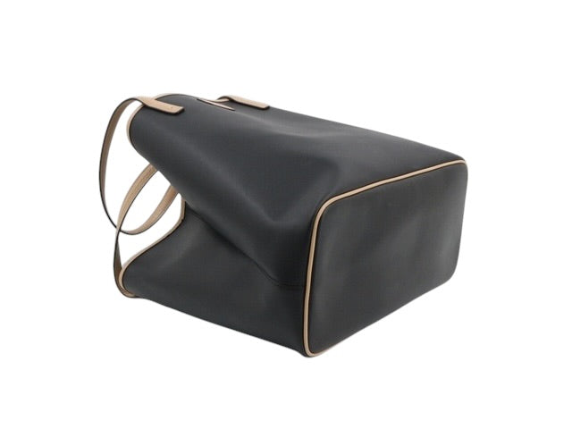 Coach Black Leather Tote Bag