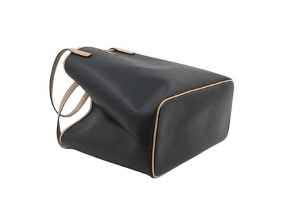 Coach Black Leather Tote Bag
