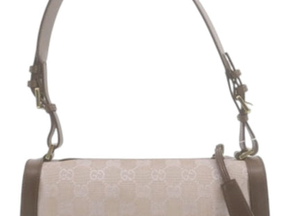 Gucci GG Canvas Shoulder Bag – Pink & Brown