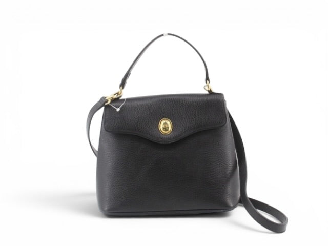 Christian Dior Vintage 2-Way Leather Top Handle Bag – Black Leather