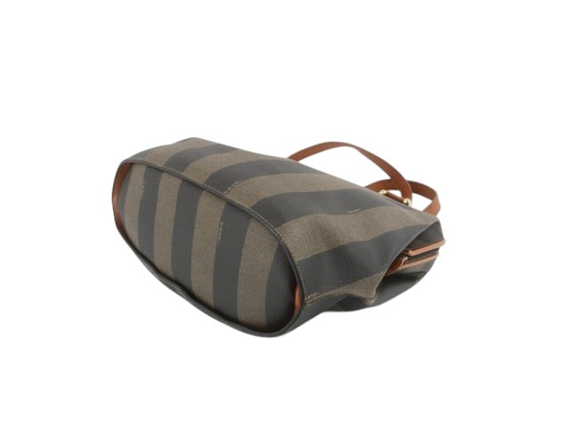Fendi Pequin Stripe shoulder Bag