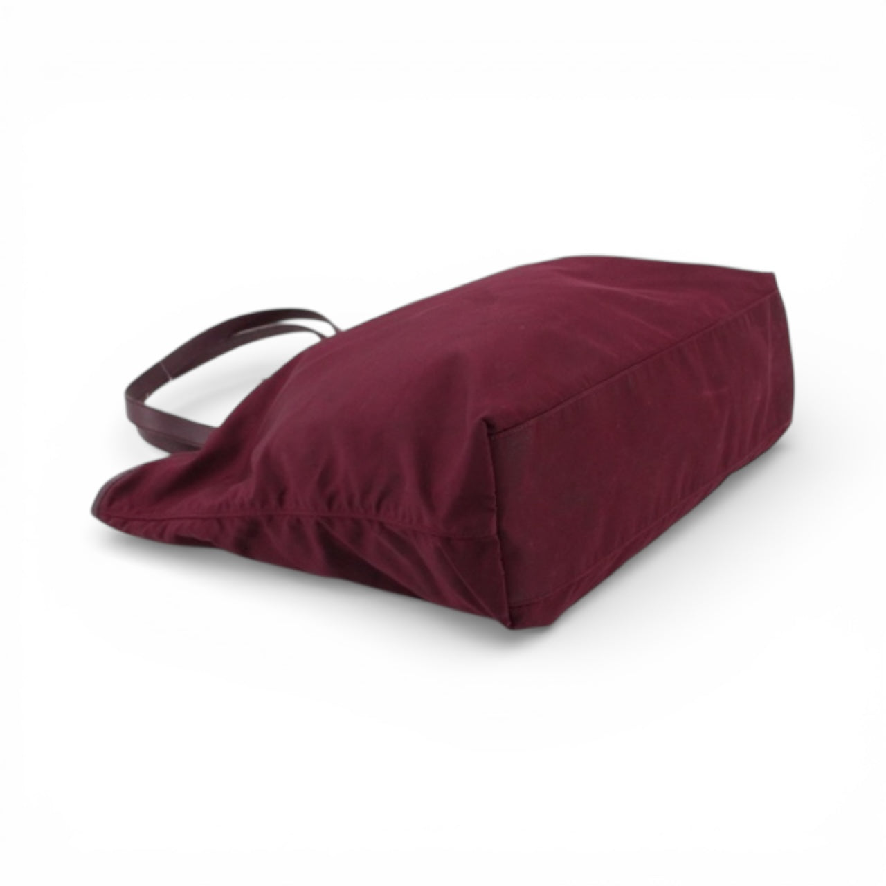 Prada Burgundy Nylon Tote